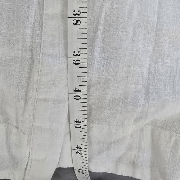 Free People Samantha Shirtdress in Ivory Combo Size XS - Picture 10 of 15